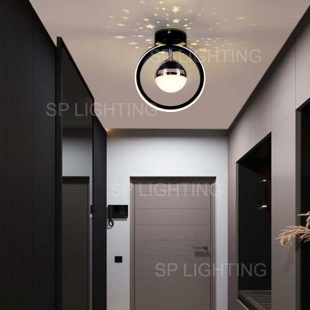 Modern Star LED Ceiling Lamp Creative Design Ceiling Lamp Indoor Lighting Hallway Balcony Aisle Lampu Siling