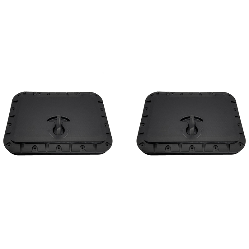 【Latest model】2X Marine Deck Plate Square Hatch Pull Out Handle Hatch for Boat Kayak Canoe Boat Parts Accessories ราคา 2,415 บาท*ส่งฟรี