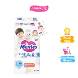 Tã dán Merries (L, 9-14kg, 48 miếng)