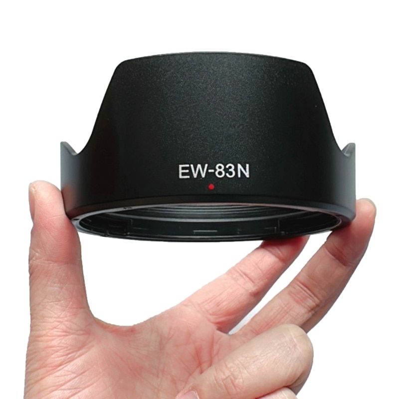 “:》 {Nắp đậy ống kính với ống kính mui xe cho EW-83N 77mm trở lại cho eosr RP RF24-105Mm F4 L là ống kính
