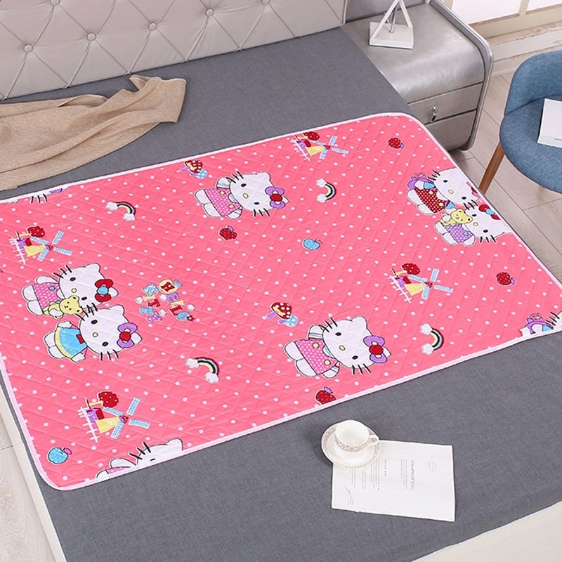 SKISOPGO Washable Changing Mat Baby Waterproof Mat Pelapik Kalis Air Pad Telap Tukar Lampin Travel Baby Mat