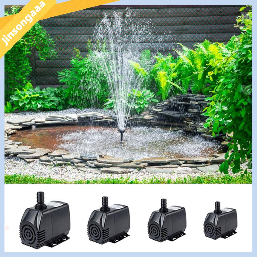 JINSONGAAA Siêu yên tĩnh Máy bơm nước chìm Chìm Đen Đài phun nước ao hồ 220V Có thể điều chỉnh Bơm đài phun nước Bể cá ao cá