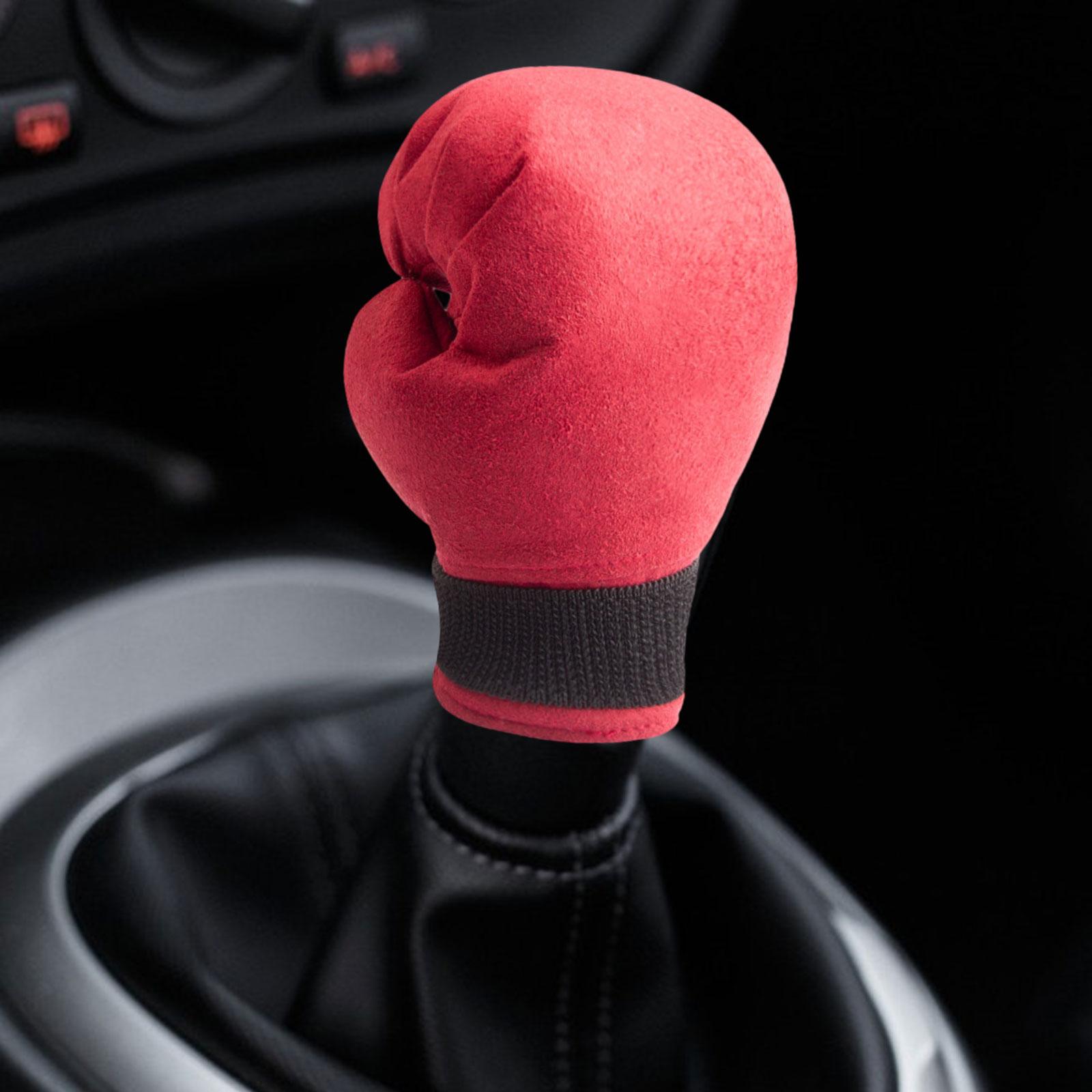 Dovewill Boxing Shifter Knob Cover Gear Shifter Cover for Car Shifter