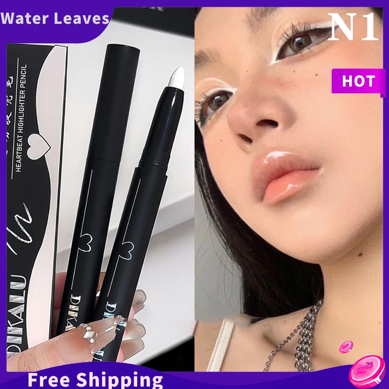 [Water]Hot Sale Freeshipping Dikalu Bút kẻ mắt Ngọc Trai Sáng bóng Bút kẻ mắt long lanh mờ màu trắng Bút Chì không thấm nước dài làm sáng mắt nằm tằm dính trang điểm - 2
