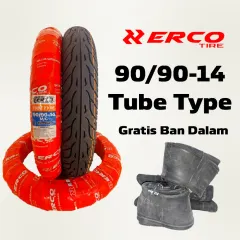 "Promo Spesial! Beli Ban Motor ERCO TIRE Matic Ring 14 (80/90 & 90/90) Gratis Ban Dalam – Cocok untuk Vario, Beat, & Scoopy Old"
