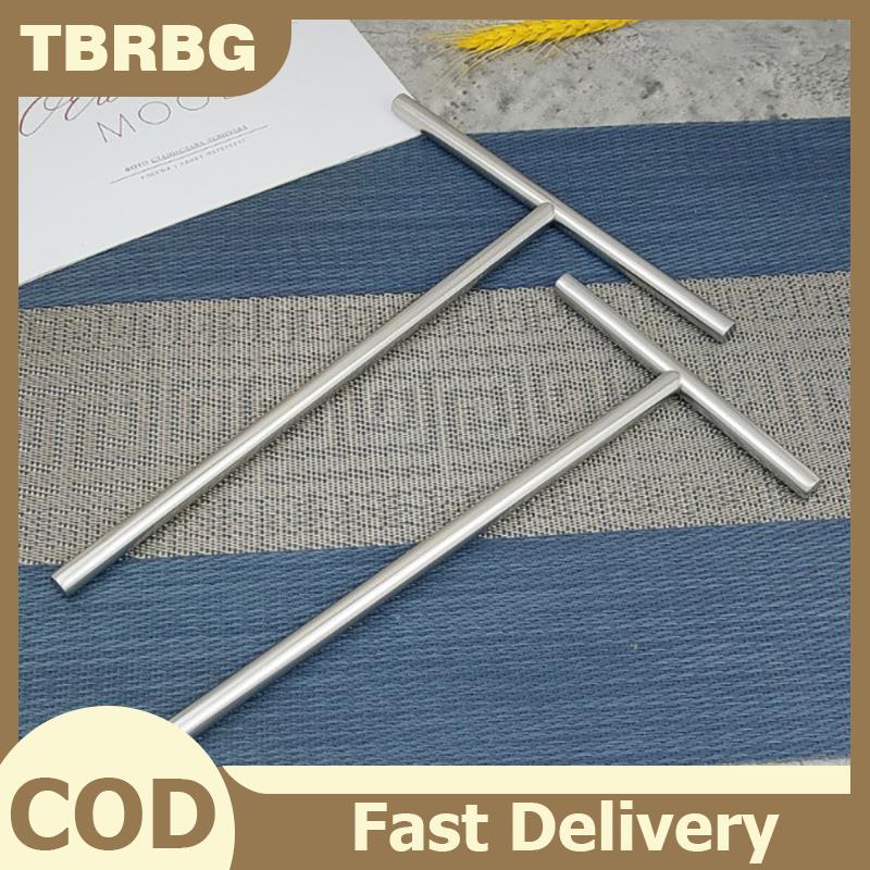 TBRBG Crepe Spatula spreader Pancake t Maker công cụ Turner đồ dùng bánh hình dạng Rake Pan thép không gỉ làm Kit Stick Icing Brownie