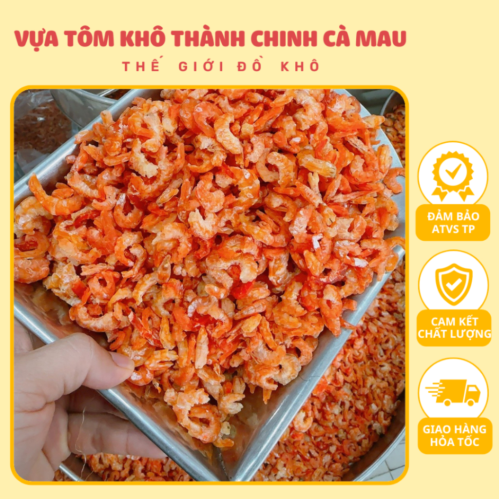  500Gram Tôm Đất Xô Chính Gốc Tại Thành Chinh Cà Mau Thích Hợp Ăn Sống Hoặc Chế Biến Các Món Ngon Thành Chinh Cà Mau 