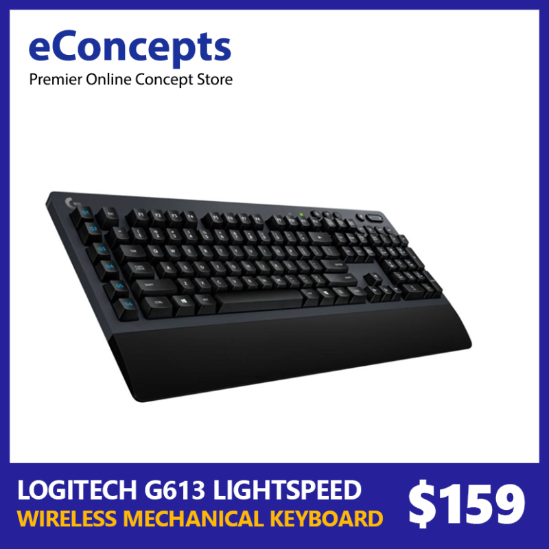 Logitech G613 Lightspeed Wireless Mechanical Gaming Keyboard Singapore