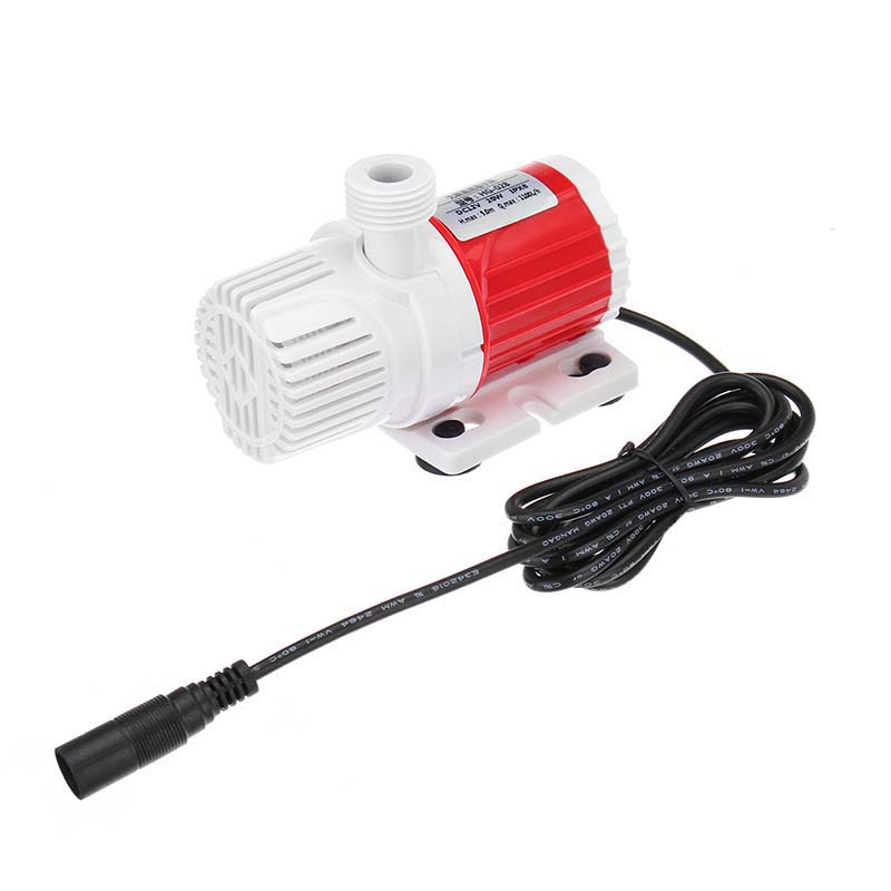 20W 12V Dc 1100L/H Submersible Water Pump Marine Controllable Adjustable Speed Water Pump Fish Tank