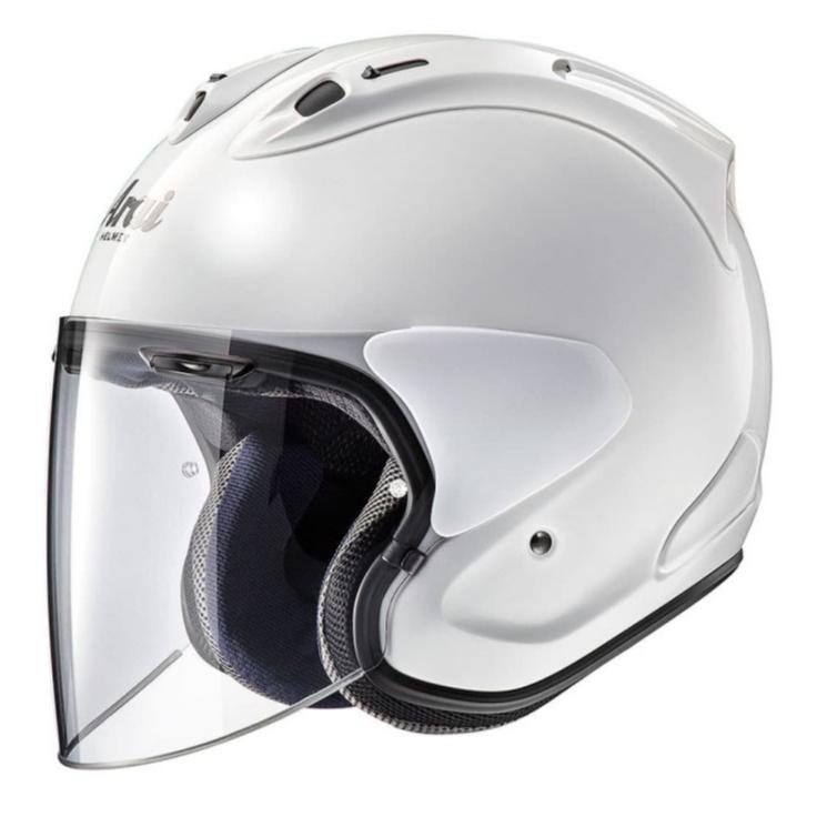 Arai VZ Ram Glass White | Helm Half Face Harga 8,500,000 rupiah*Gratis Ongkir