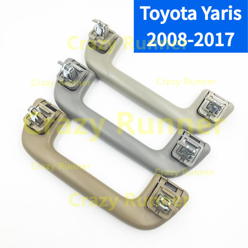 Interior Inner Roof Ceiling Pull Handle Grab Front Rear For Toyota Yaris 2008-2017 Gen 2