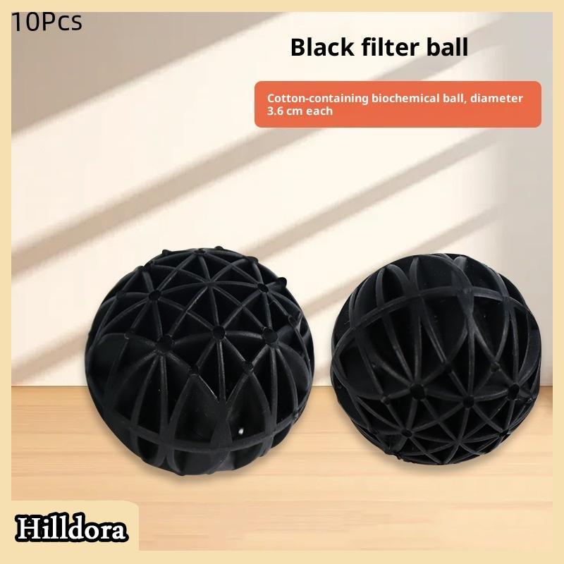 [Hilldora] 10 cái bể cá Lọc bông ma thuật bóng xốp Nitrat hóa bể cá lọc sinh học bóng AO ngoài trời Phụ kiện bể cá - 3