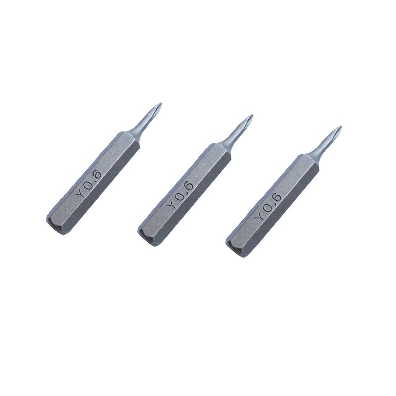 Trong kho Y-Type S2 đầu vít Y 0.6 4mm bit trục vít trình điều khiển bit công cụ sửa chữa cho 7/7 cộng với/8/8 cộng với/x dụng cụ cầm tay, 5 cái/lốc