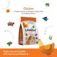 Loveabowl Grain Free Dry Cat Food 4.1kg| Complete Diet Kibbles Chicken Snow Crab Herring Salmon Lobster