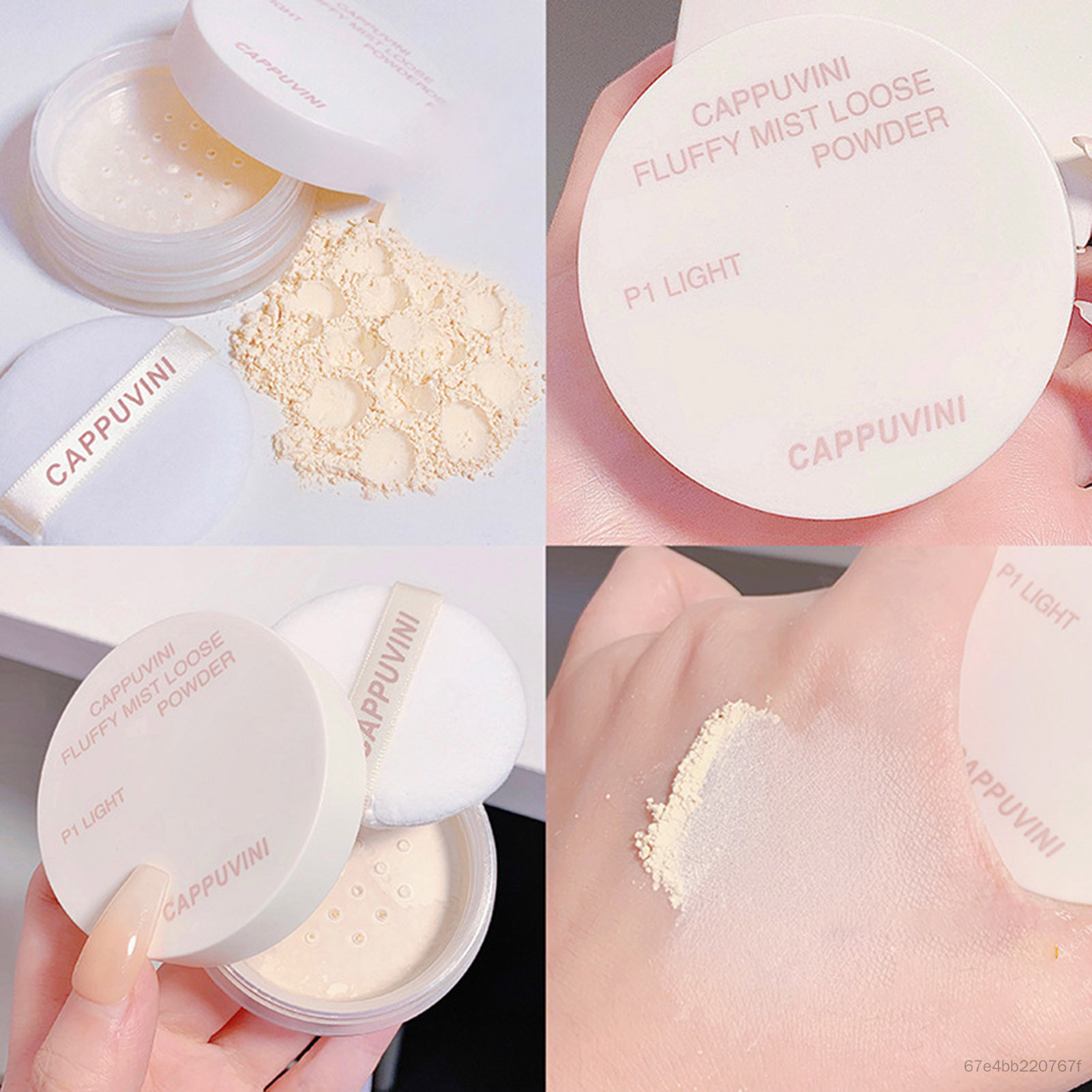 Face Loose Setting Powder Fills Fine Lines Blurs Imperfections Soft Smooth Finish for Birthday Valentine Christmas Gift YS-VN