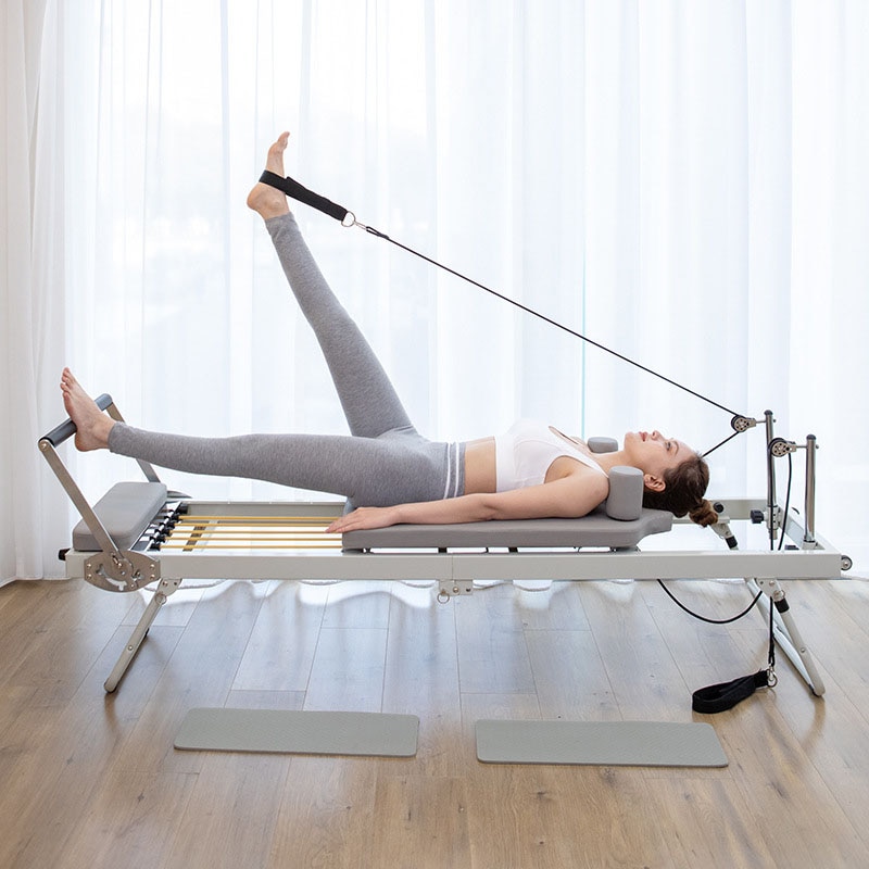 Pilates core bed Yoga trainer multifunction collapsible Fitness equipment gym Exercise plasticity pilates reformer machine ราคา 21,797 บาท*ส่งฟรี