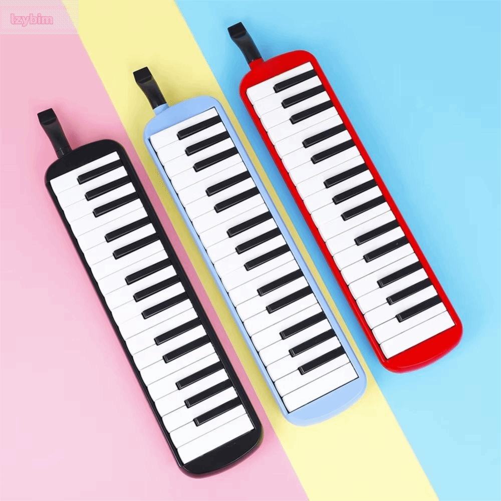 LZYBIM Ống ngậm Pianica 32 phím Giáo dục Sáo harmonica Lớp học âm nhạc Kiểu bàn phím Đàn miệng Quà tặng