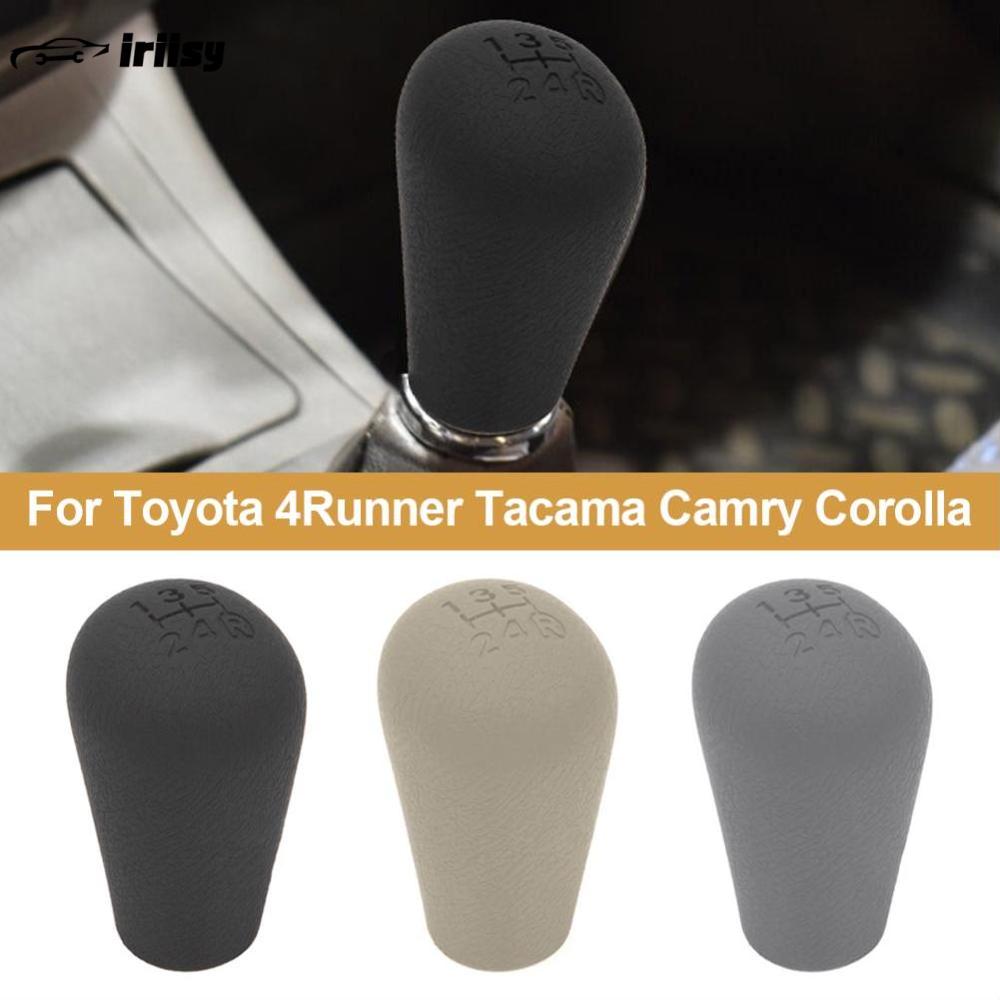 iriisy Car Manual Auto Silicone Gear Shift Knob Cover Non Slip Lever Shifter Knobs Case Protector Bump Stick Jarket For Toyota 4Runner Tacama Camry Corolla ราคา 31 บาท*ส่งฟรี