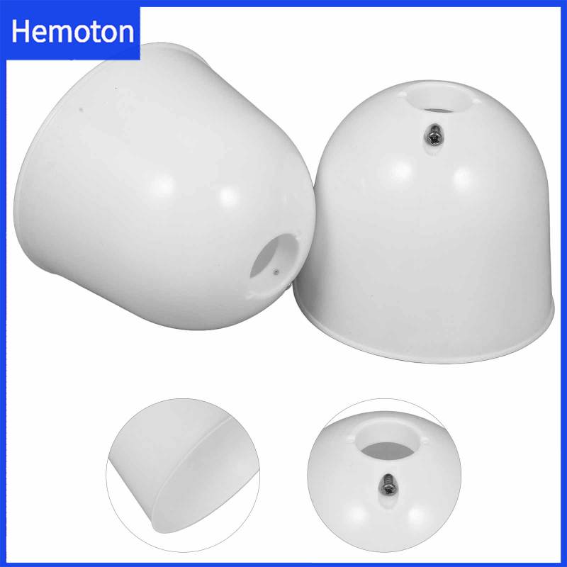 Hemoton 2 Chiếc Quạt Trần Phụ Kiện Nhựa Tán Quạt Trần Bụi Thay Thế Quạt Trần Bảo Vệ Quạt Trần Nắp