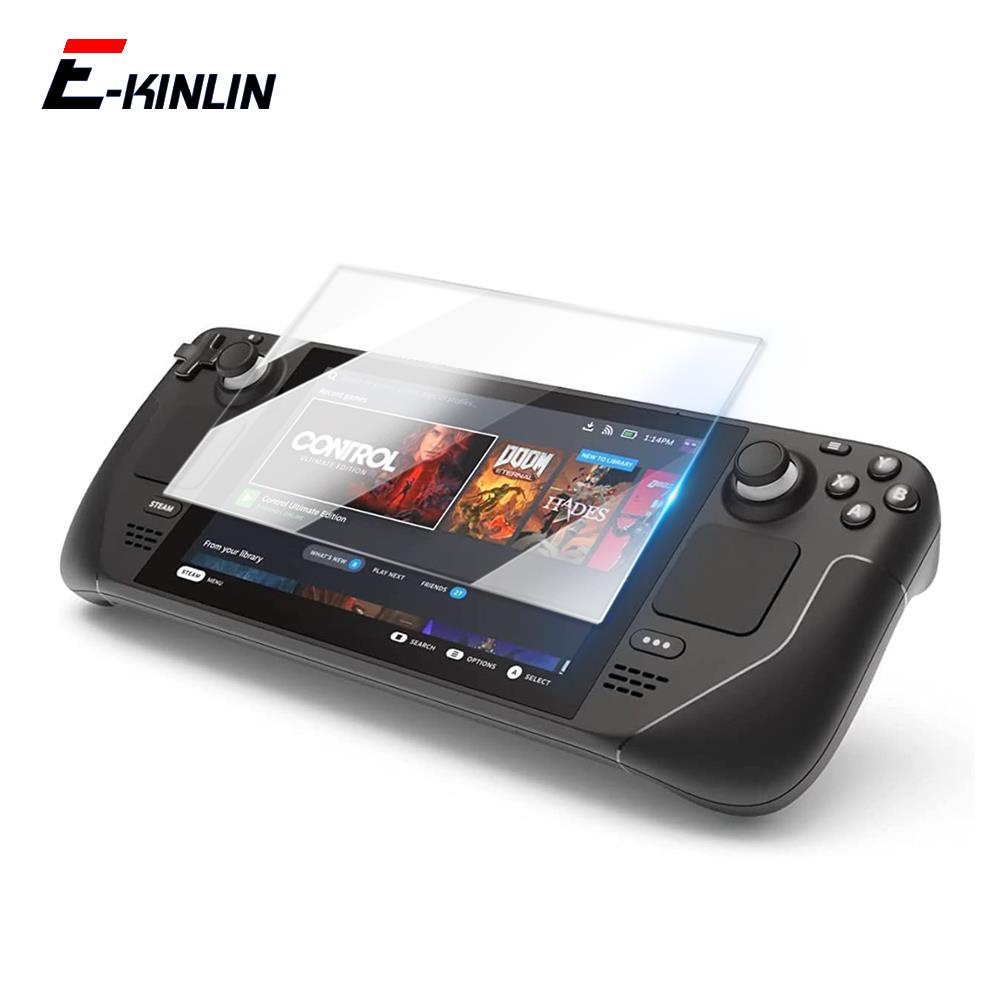 1/3 Pieces Protective Glass Tempered Glass Screen Protector For Valve Steam Deck Steamdeck Accessories Film