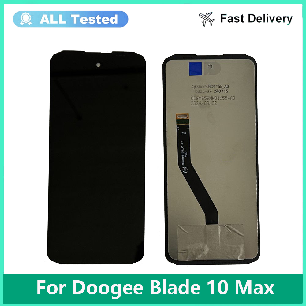 6.56 \ "Doogee lưỡi 10 Max blade10 Max màn hình cảm ứng LCD bộ phận lắp ráp cho Bộ số hóa thay thế m