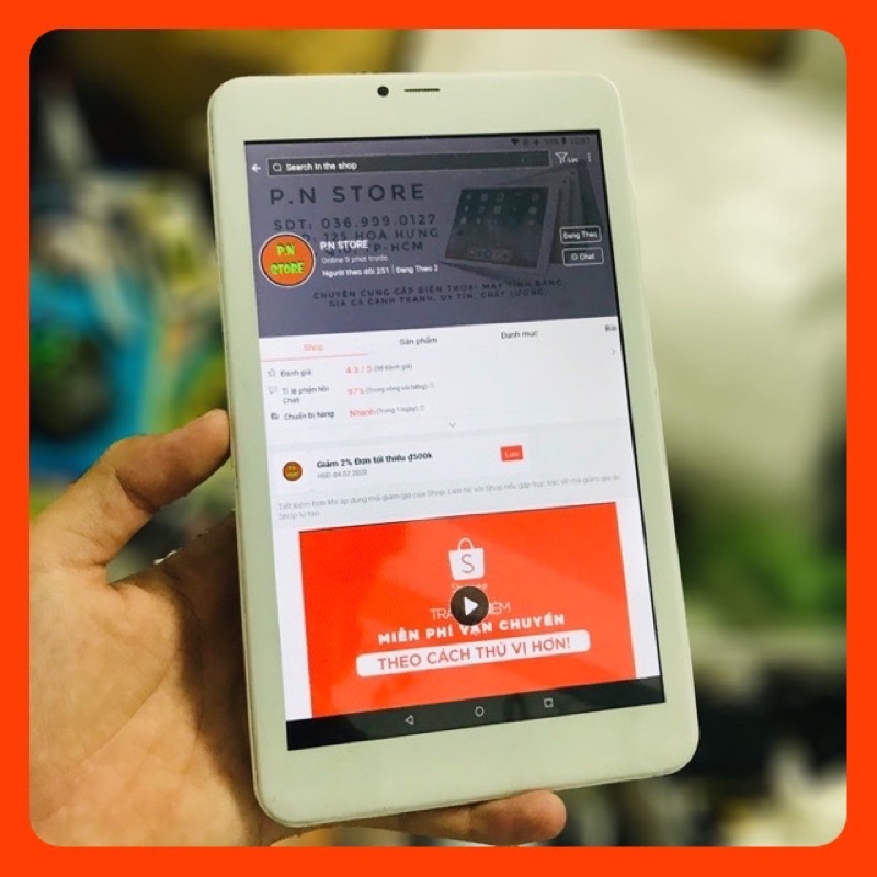 Máy Tính Bảng Mobell Tab 8A