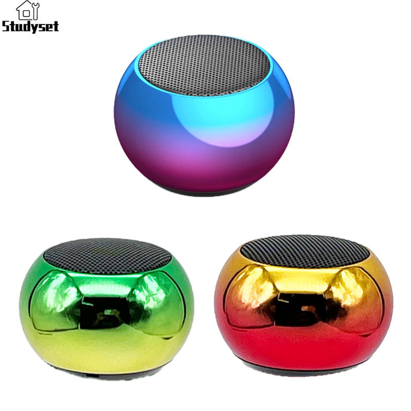 Studyset IN stock Wireless Bluetooth-compatible Speaker Small Subwoofer Portable Outdoor Mini Audio Compatible For Ios / Android