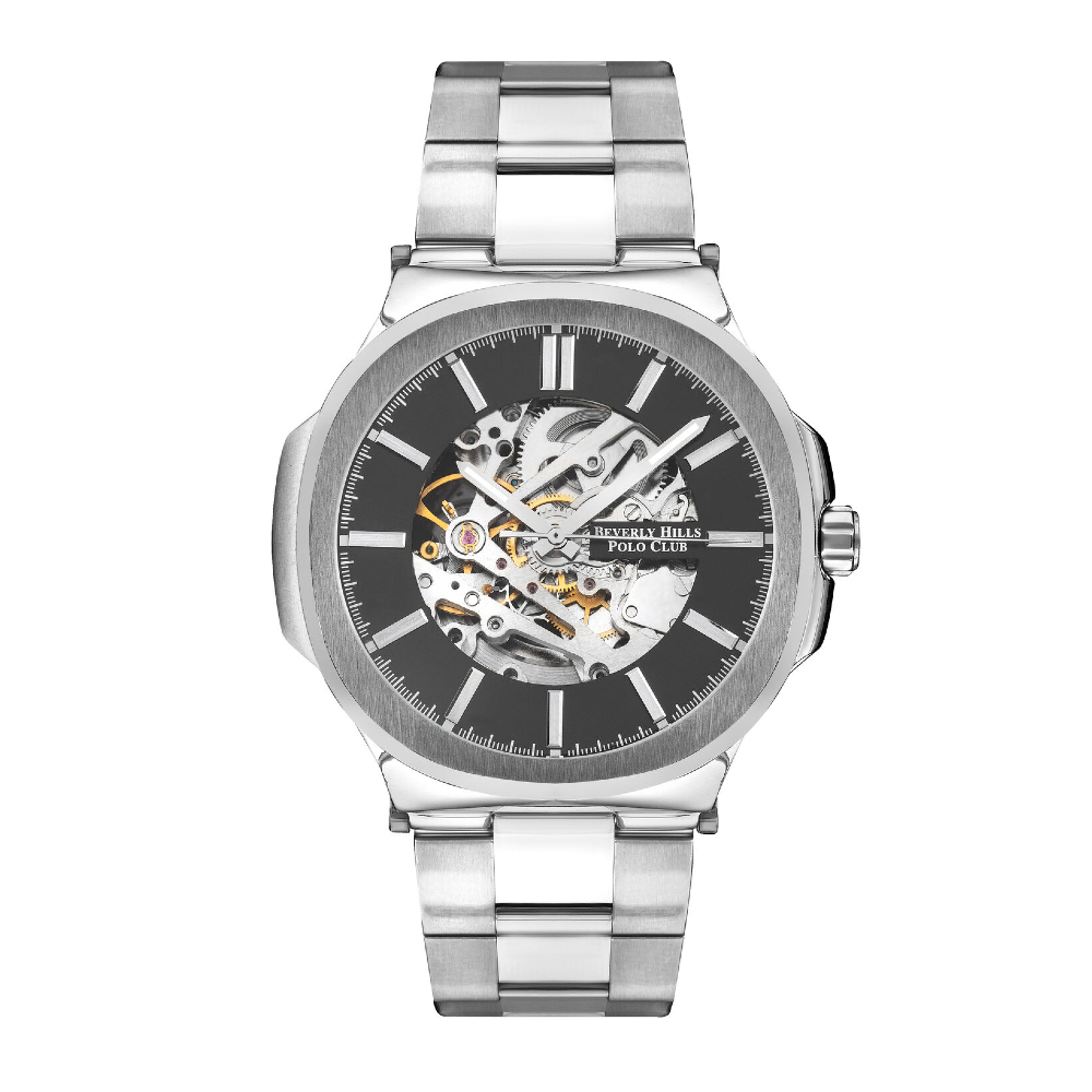 Beverly Hills Polo Club BP3635X.360 Automatic นาฬิกาข้อมือผู้ชาย สีเงิน ราคา 7,013 บาท*ส่งฟรี