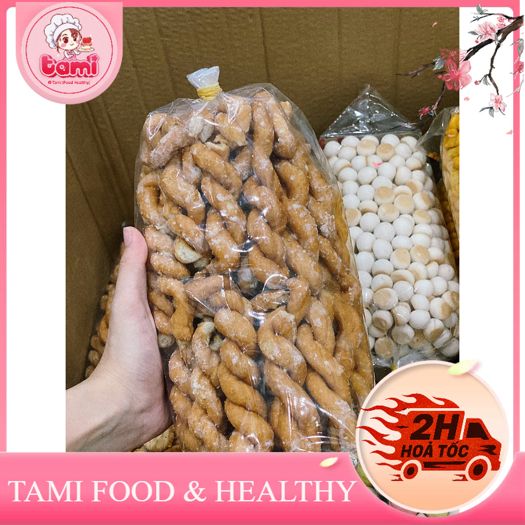 [LOẠI NGON] Bánh quai chèo, quẩy thừng 500gr Tamii LZT1