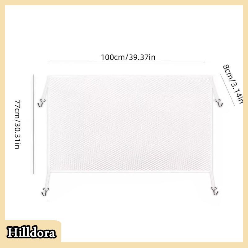 [Hilldora] Có thể gập lại con chó hàng rào Pet cách ly Net an toàn hàng rào Pet ma thuật cổng bé an toàn cửa - 5