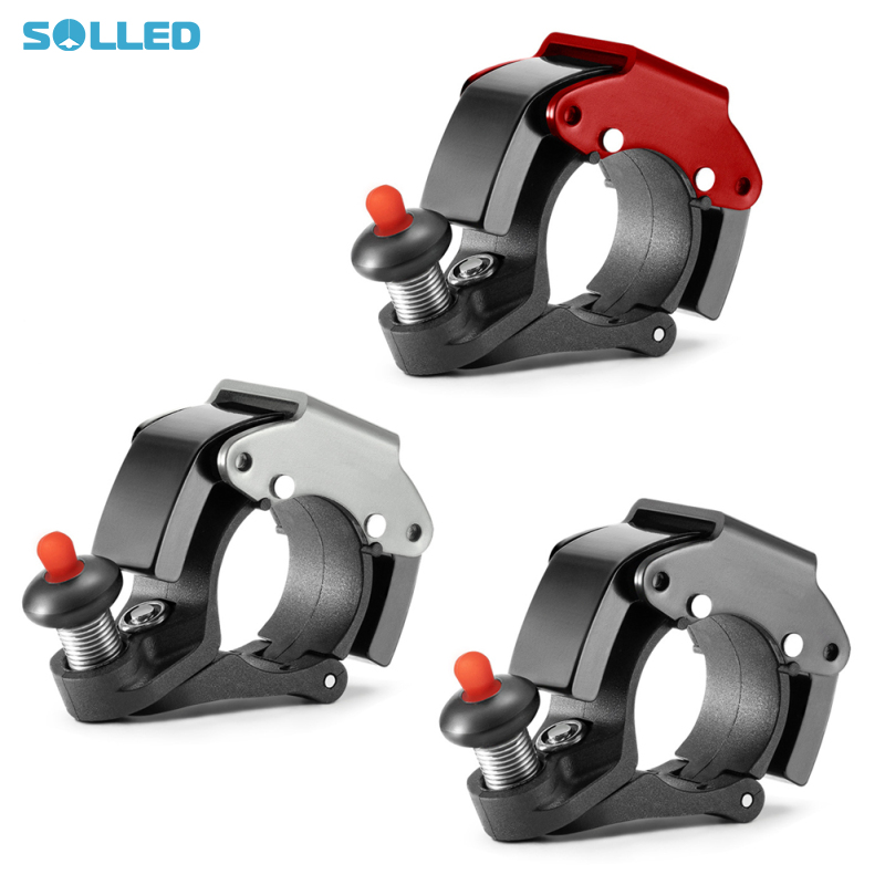 Bike Bells C Shape Hidden Bicycle Bells For 22.2mm Handlebars, Clear & Long Sound Ringer, 90-100db Decibel Mountain Bike Bells, For Scooter, Youth Bike ราคา 148 บาท*ส่งฟรี
