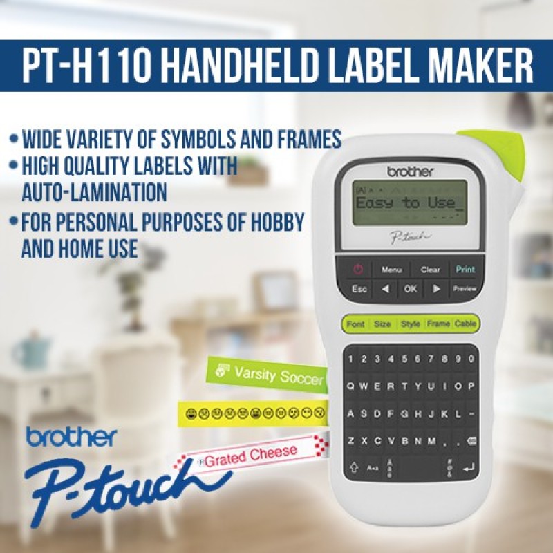 Brother PT-H110 Label Machine P-Touch Singapore