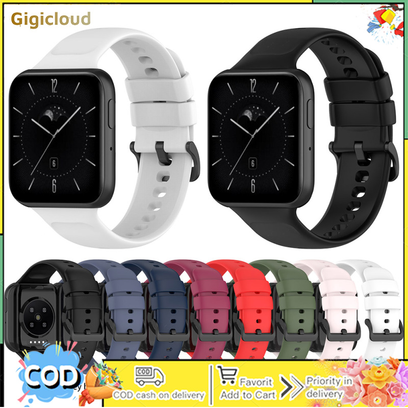 Silicone Watchband Strap Compatible For Oppo Watch3 / Oppo Watch3 Pro Smart Watch Replacement Wristband ราคา 70 บาท*ส่งฟรี