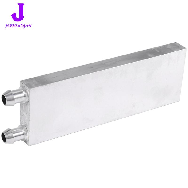 【Huang Li Electronics】Aluminum alloy CPU Radiator 40x120mm Water Cooling Block Liquid Water Cooler Heat Sink for PC Laptop ราคา 132 บาท*ส่งฟรี