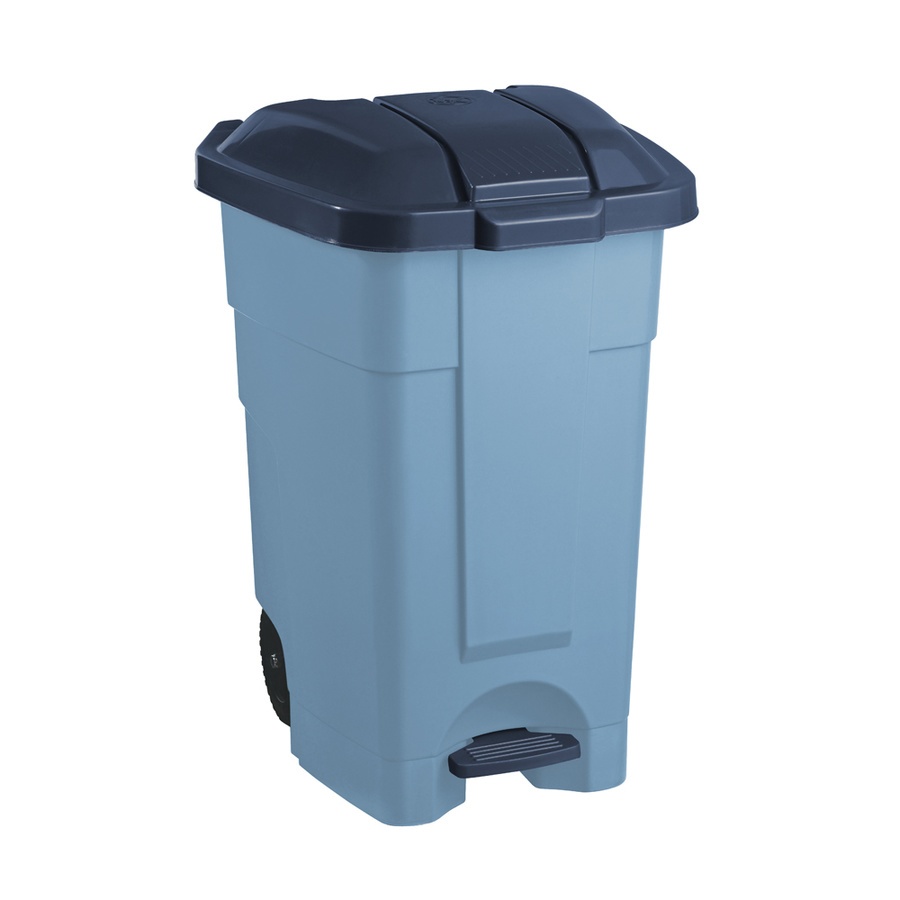 Global House ICLEAN ถังขยะเหยียบทรงเหลี่ยม 80 ลิตร ขนาด 55x51x75 ซม. รุ่น TG55312 สีเทา รับประกันของเเท้! ราคา 1,140 บาท*ส่งฟรี