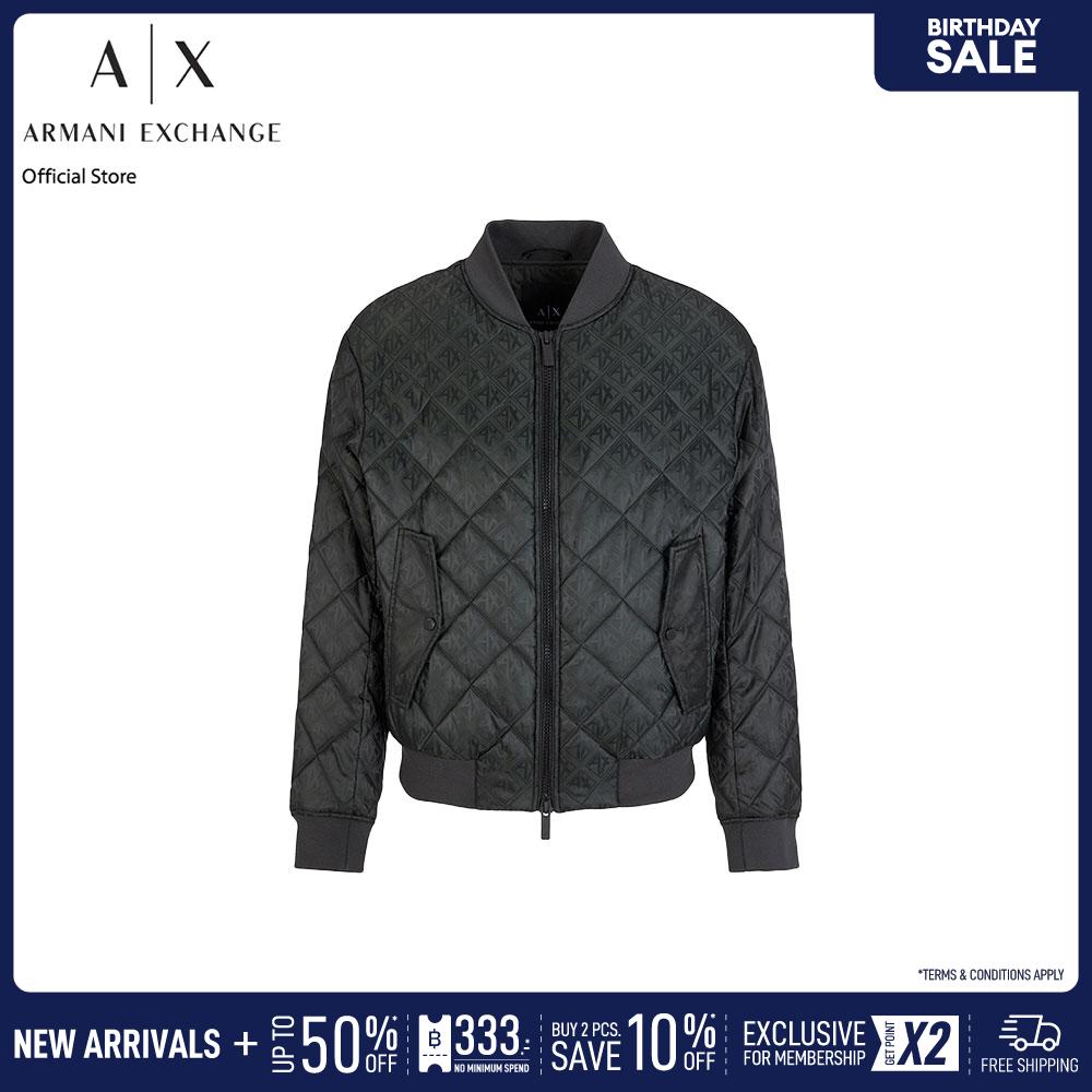 Armani Exchange Jacket Men XM000137-AF11895-UB001 Black ราคา 13,590 บาท*ส่งฟรี