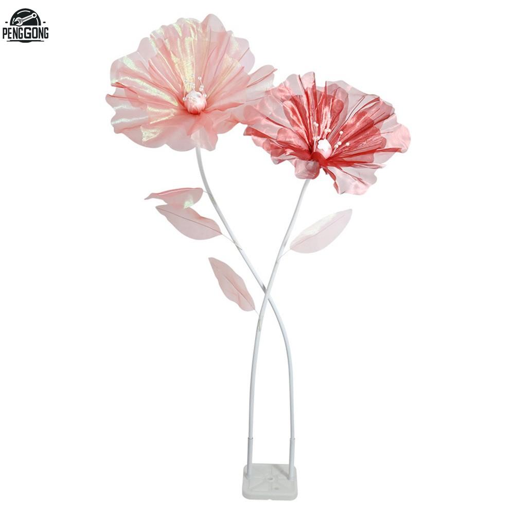 HOMETOOL Artificial Flower Wedding Scene Decoration with Gauze Flowers and Plastic Base ราคา 1,417 บาท*ส่งฟรี