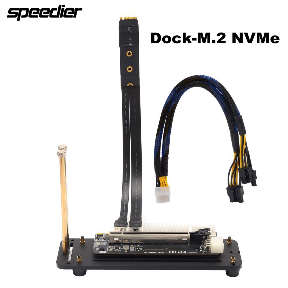 【Get the Perfect Fit】 Lap External Graphics Cards Stand Bracket Base Pcie3.0 M.2 Ngff/m.2 Nvme/mpcie/pcie X1/pcie X4 Extension Cables Egpu Itx Stx Giá 410,112 Đồng*Miễn phí vận chuyển