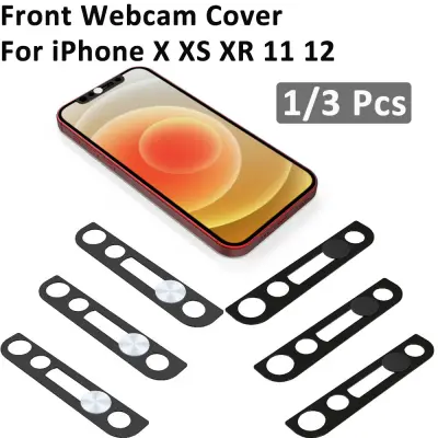 JACKSTORE33JA7 1/3PCS Camera Antispy Metal Phone Lens Webcam Cover Privacy Cap Lens Sticker Front Camera Slider