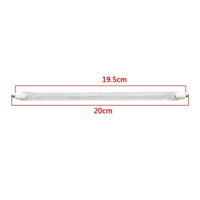 Yingke 1 ống sưởi Halogen 220V 400W cho lò sưởi Máy sưởi điện thiết bị đốt nóng Halogen dây mờ thông dụng