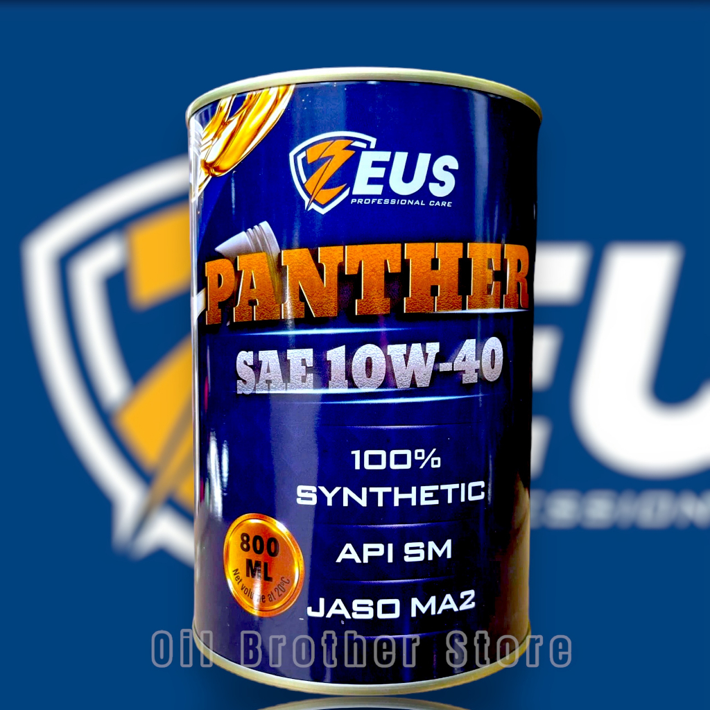 Nhớt tổng hợp xe số zeus panther 10w40 ma2