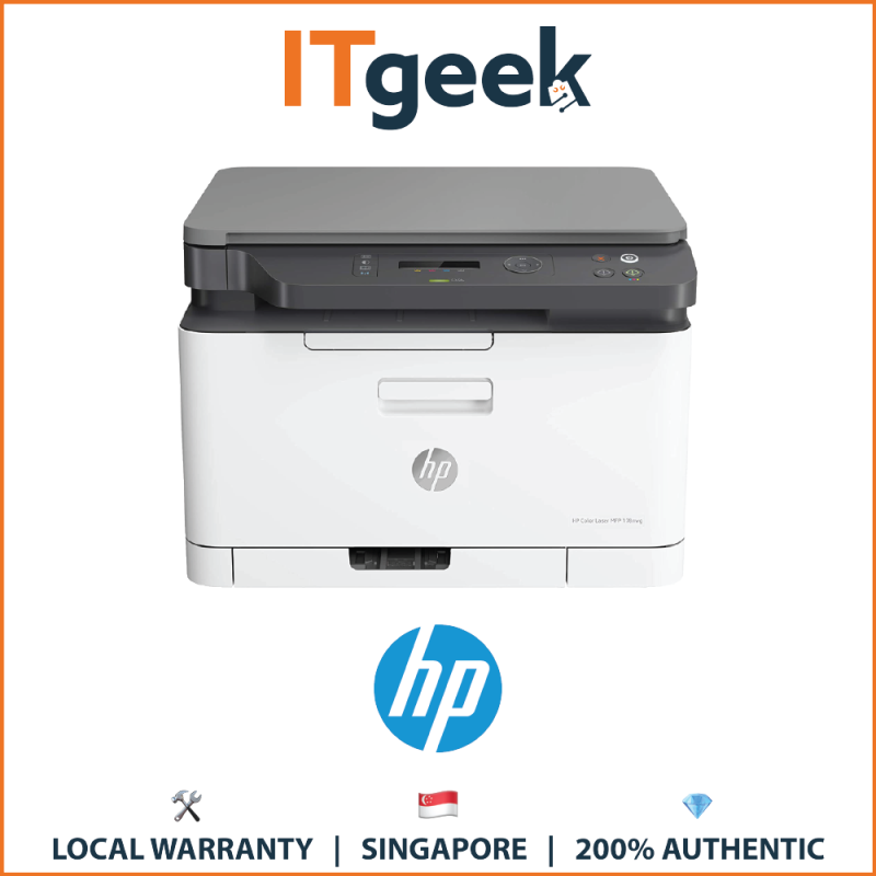 HP Color Laser MFP 178nw Printer (4ZB96A) Singapore