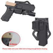 Tactical Holster for Glock 17/19 with X300/X400 Flashlight (Brand