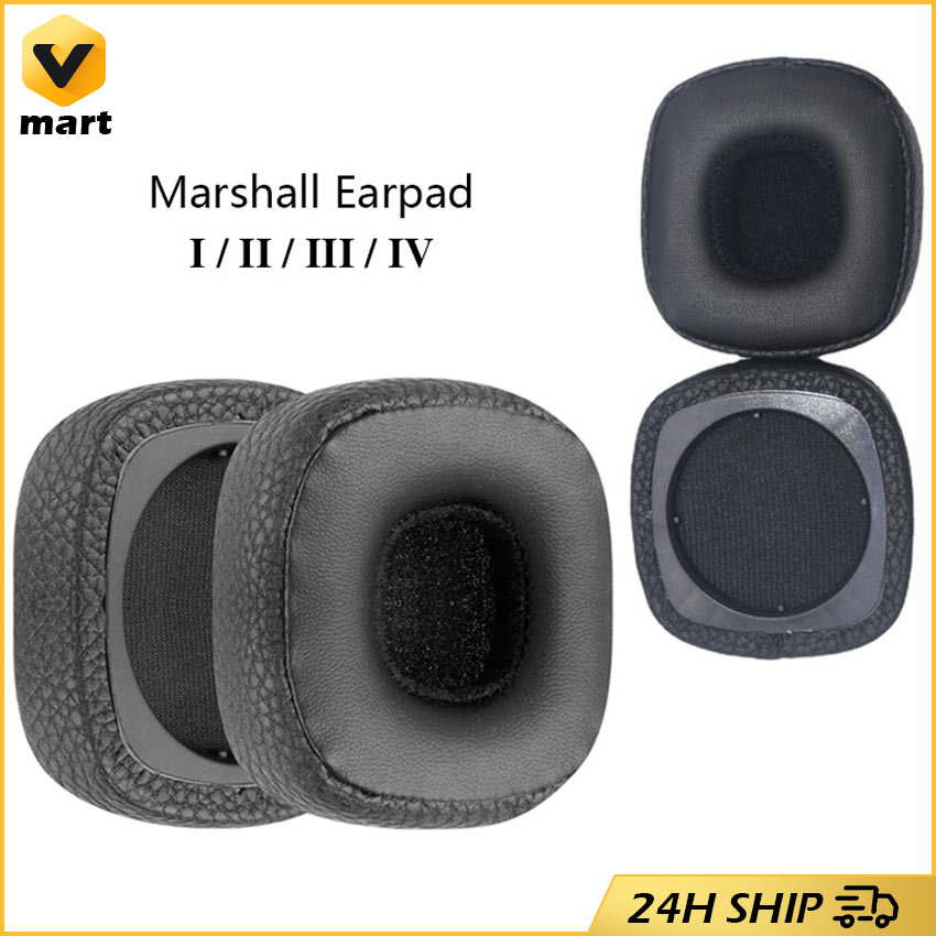 House Of Marley Ear Pads Replacement Cushion Earpads Compatible With Positive Vibration 2 Wireless Headphone,Replacement Ear Pad With Skin-Friendly Soft Protein Leather And Memory Foam &ndash Headphones Marley
