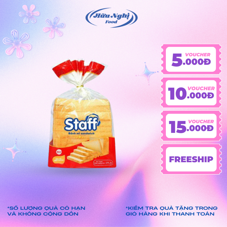 Combo 2 Bánh Mì Sandwich Staff Lát 275g
