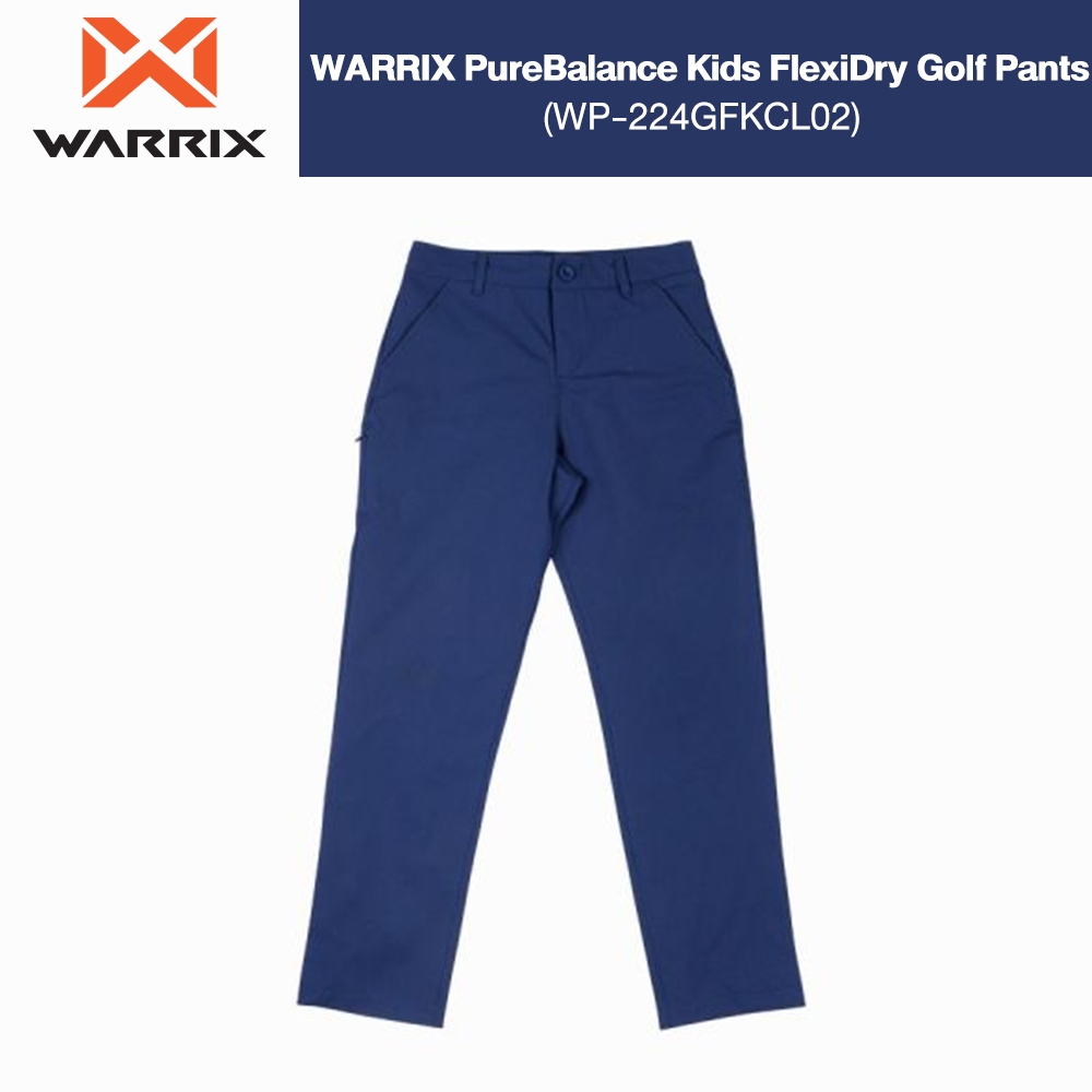 WARRIX PureBalance Kids FlexiDry Golf Pants (WP-224GFKCL02) ราคา 1,290 บาท*ส่งฟรี