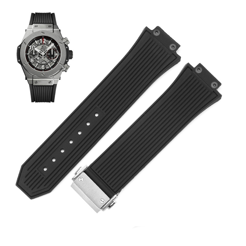 Suitable For Hublot Hublot Big Bang Classic Fusion Big Bang Tattoo Rubber Watch With Silicone Bracel