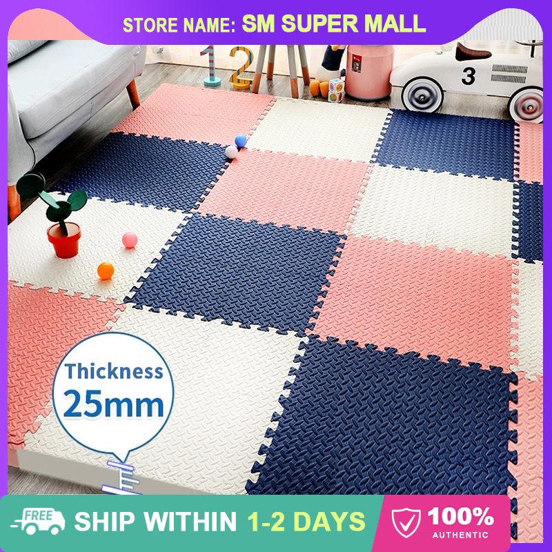 Soft Play Carpet for Kids by Baby Foam Mat