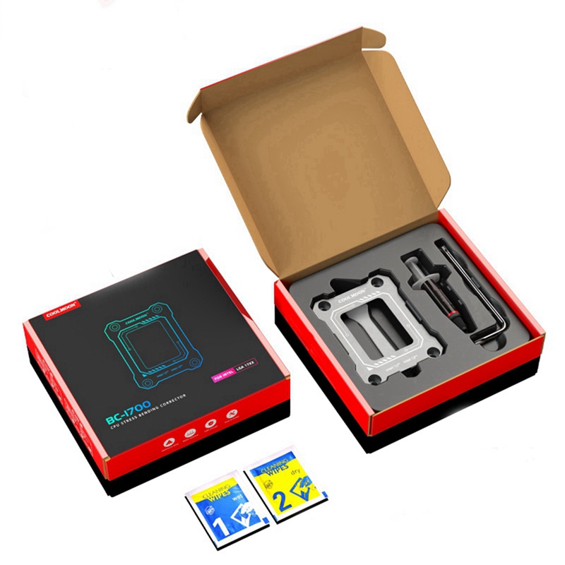 GO Auto- BC-1700 12 Generation CPU Bending Correction Fixing Buckle LGA1700 Buckle Fix Substitute Aluminum kit