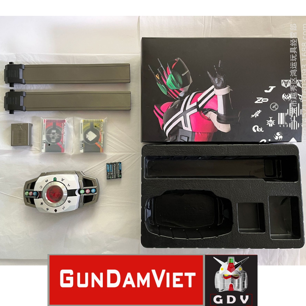 (Rẻ Vô Địch) Đồ chơi đai lưng Kamen Rider CSM Decade Bootleg bản full 256 card